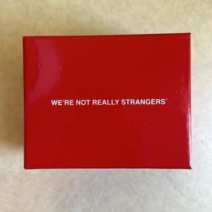 We’re Not Really Strangers card game